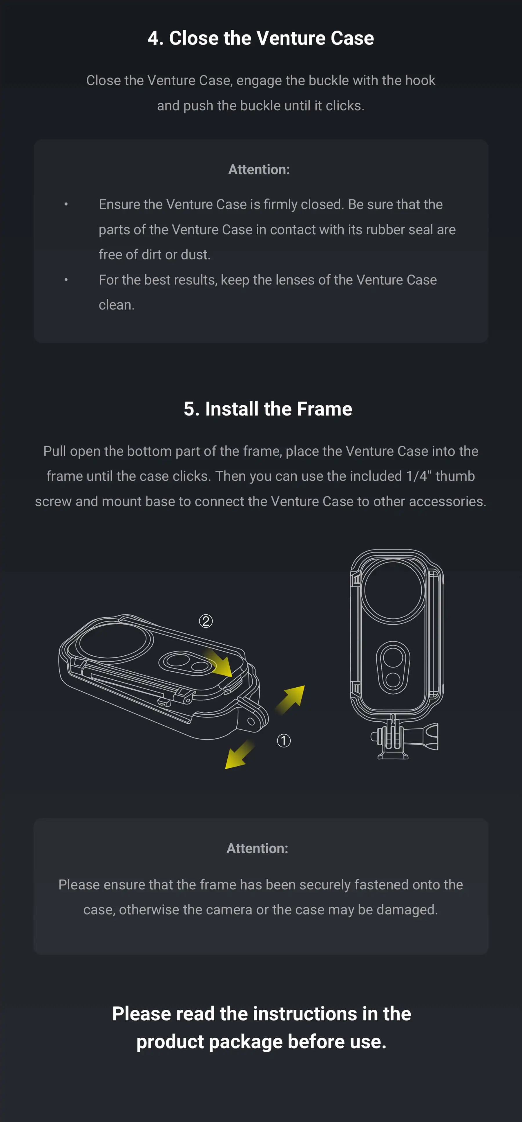 Чехол для Insta360 ONE X Venture защитный чехол для ONE X Action camera