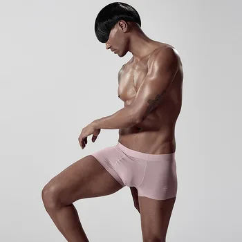 

Male Underwear Solid Men's Shorts Breathable Underwear Sexy Men's Cotton Panties Boxer Boxershorts Cueca Panties Boxer