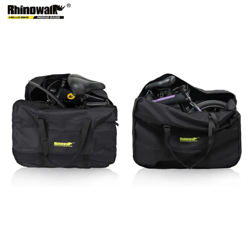 Rhinowalk-16 20 접이식 자전거 운반 가방, 휴대용 자전거 운반 가방, 자전거 운송 케이스, 바이시클 액세서리