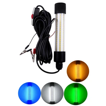 

LED Submersible Fishing Night Light Underwater Fish Lure Bait Finder Lamp