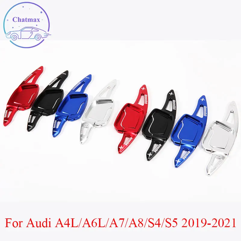 

DSG For Audi A4L/A6L/A7/A8/S4/S5 219-2021 Aluminum Alloy Steering Wheel Shift Paddle Shifters Extension Interior