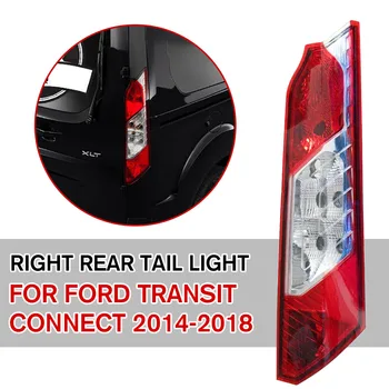 

NEW 1Pcs Car Right Side Rear Backup Tail Lamp Light Lens Driver Without Bulbs For For Ford Transit Connect 2014-2018