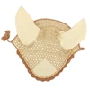 Professional Soft Cotton Hand Crochet Breathable Fly Veil Horse Ear Net With Ears Horse Wear Horse Equipment For Horse 2