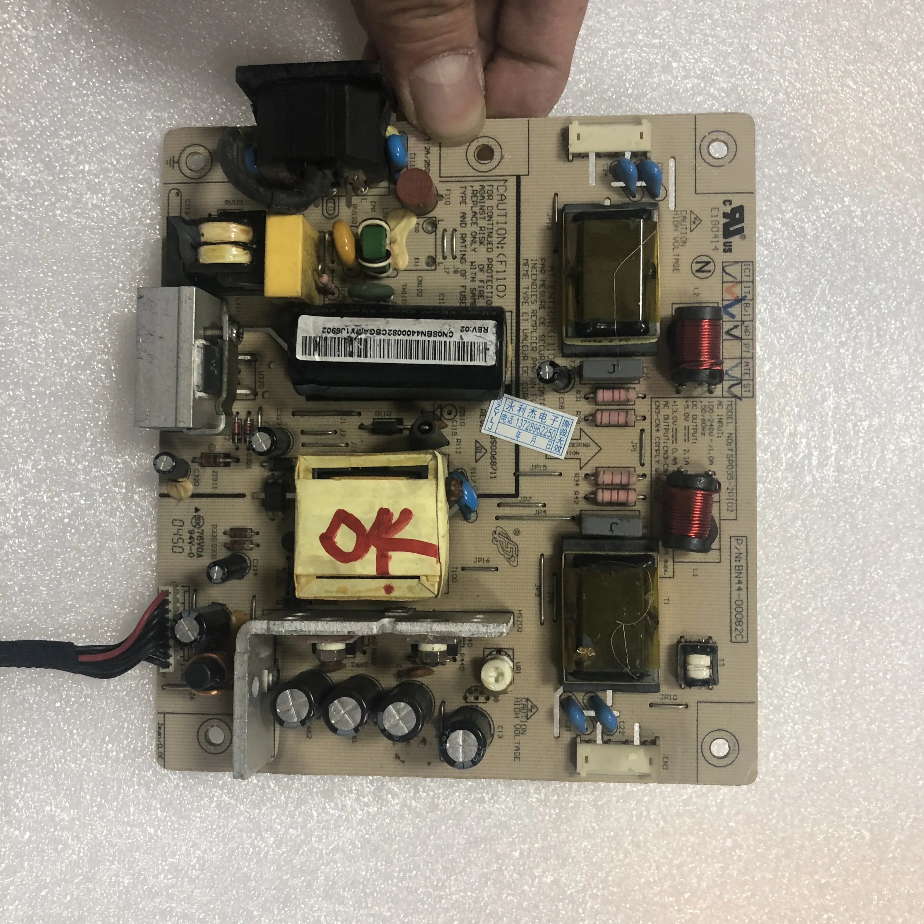 BN44-00082C FSP035-2PI02 710V 710VZ12 плата питания