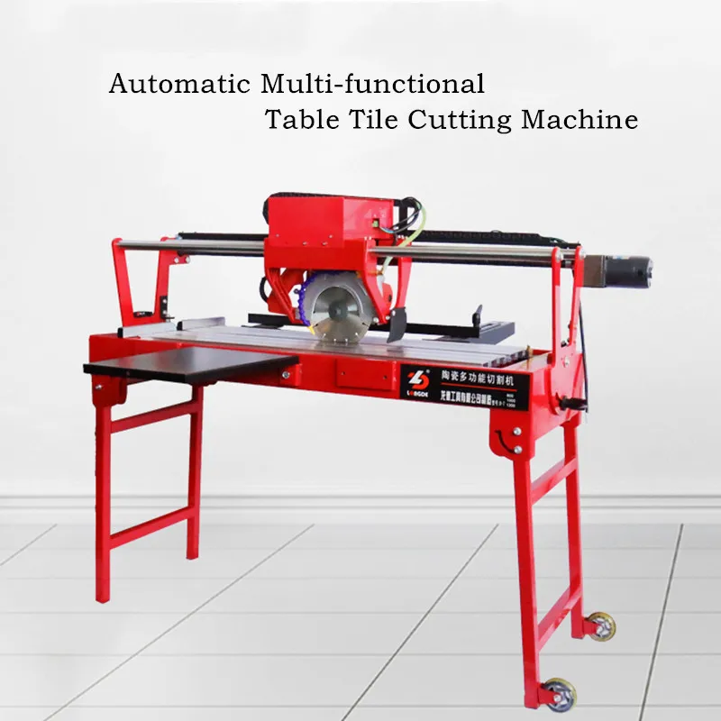 Новая автоматическая многофункциональная настольная машина для резки плитки, электрическая водяная машина для резки камня 45 градусов