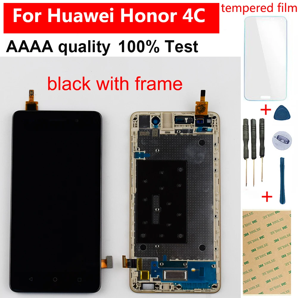 Для huawei Honor 4C ЖК дисплей Diplsy CHM U01/G Play Mini CHC U01 U03 для кодирующий преобразователь