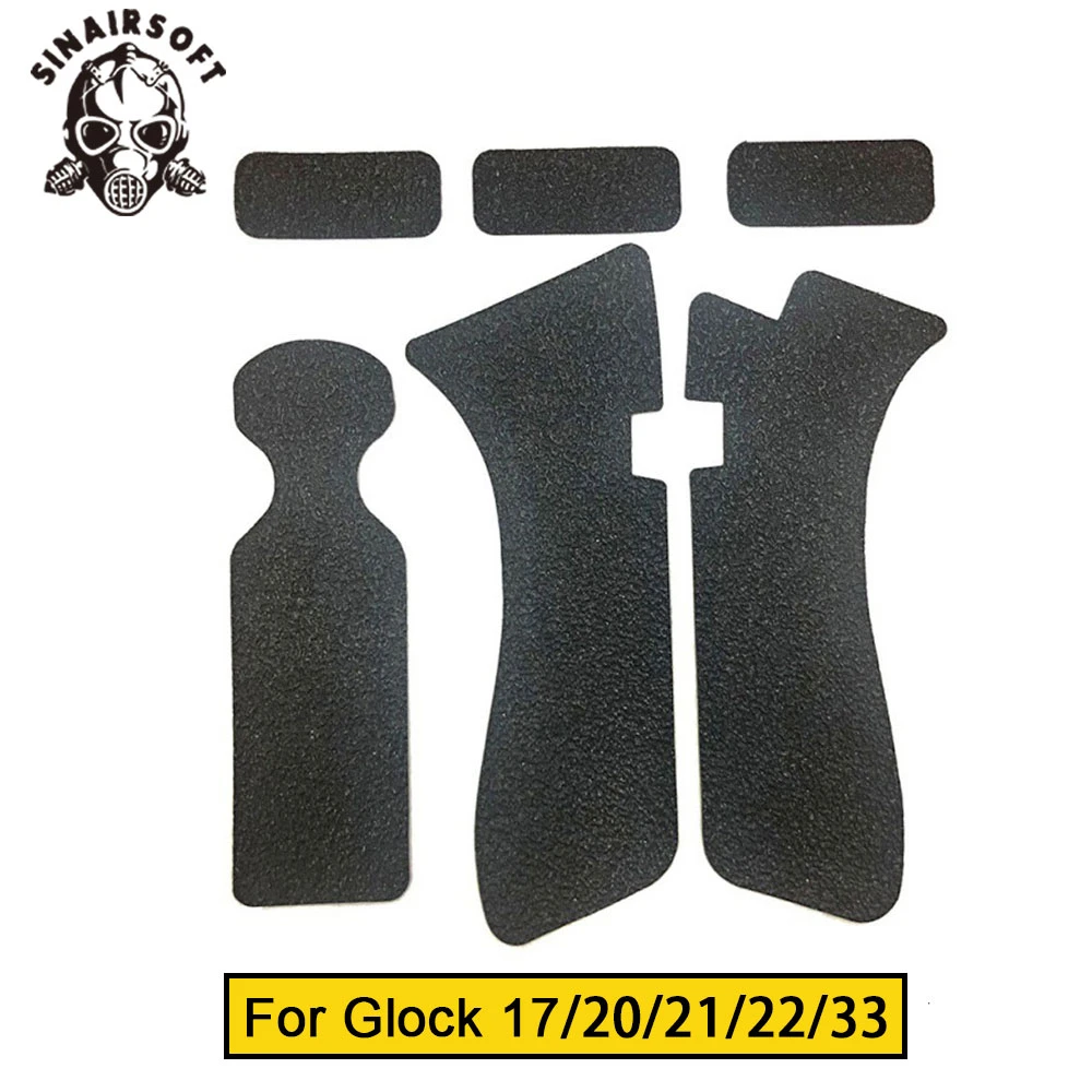 Нескользящая резиновая текстурная лента перчатка для Glock 17 19 20 21 22 25 26 27 33 чехол