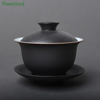 Ceramic Porcelain Gaiwan Teaware Cover Bowl 2