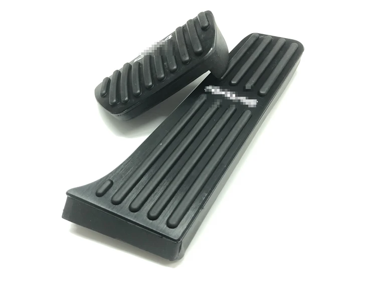 pedal black 2pcs Для Toyota RAV4 RAV-4 Алюминиевый автомобильный акселератор газовая педаль тормоза Подножка педаль накладка на - Название цвета: pedal black 2pcs