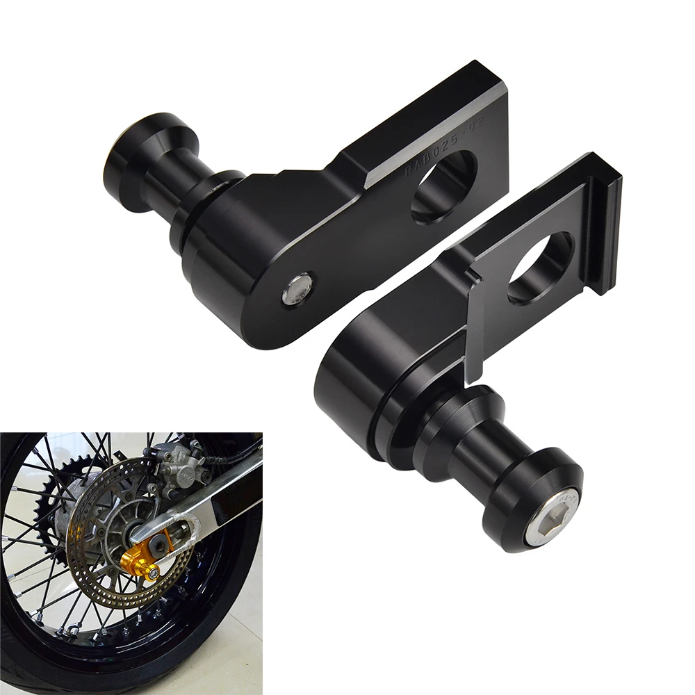 Axle Block Slider Swingarm Spool For Suzuki Drz400sm Drz 400 Sm Drz
