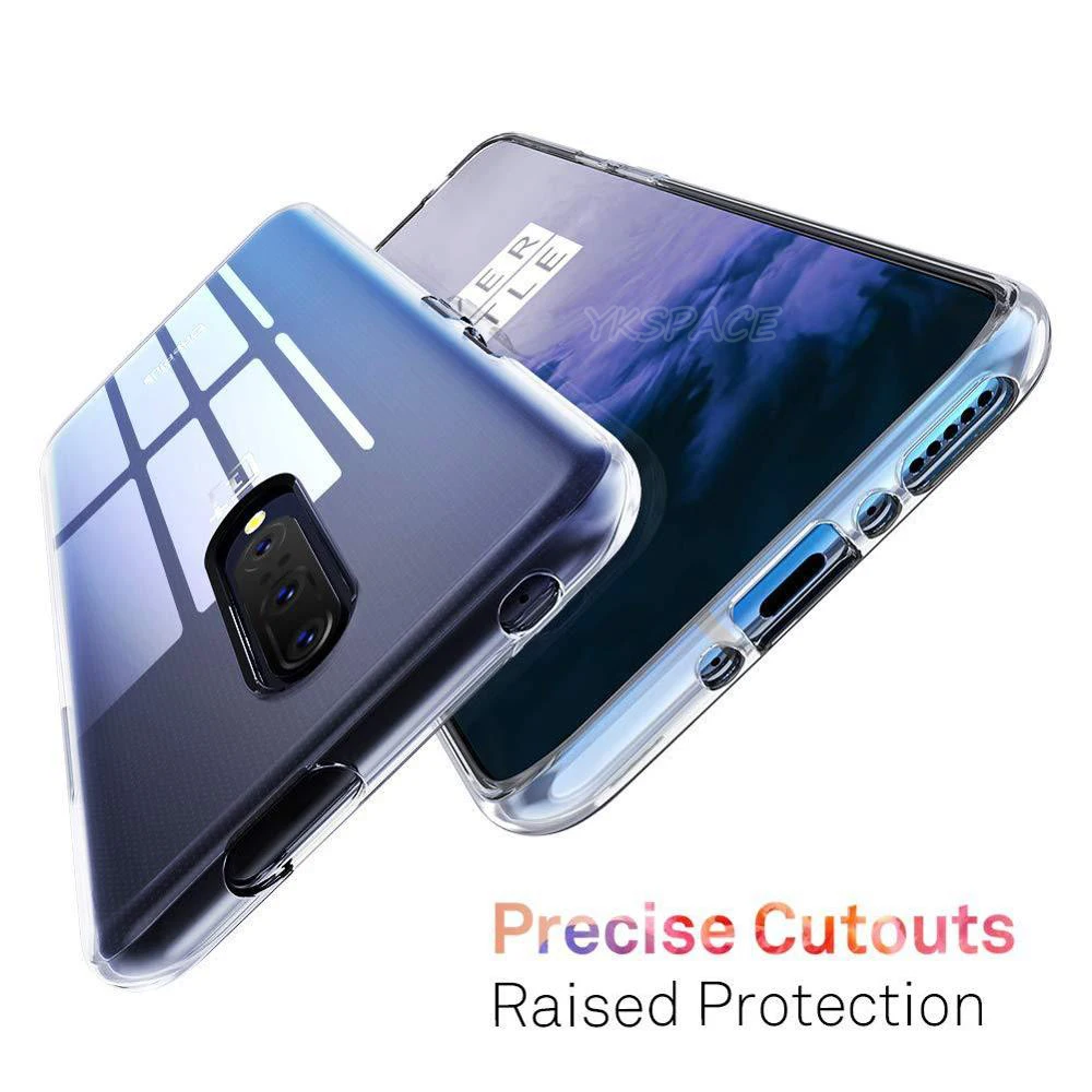 Ultra Thin Transparent Soft TPU Silicone Phone Case - Slim Back Cover