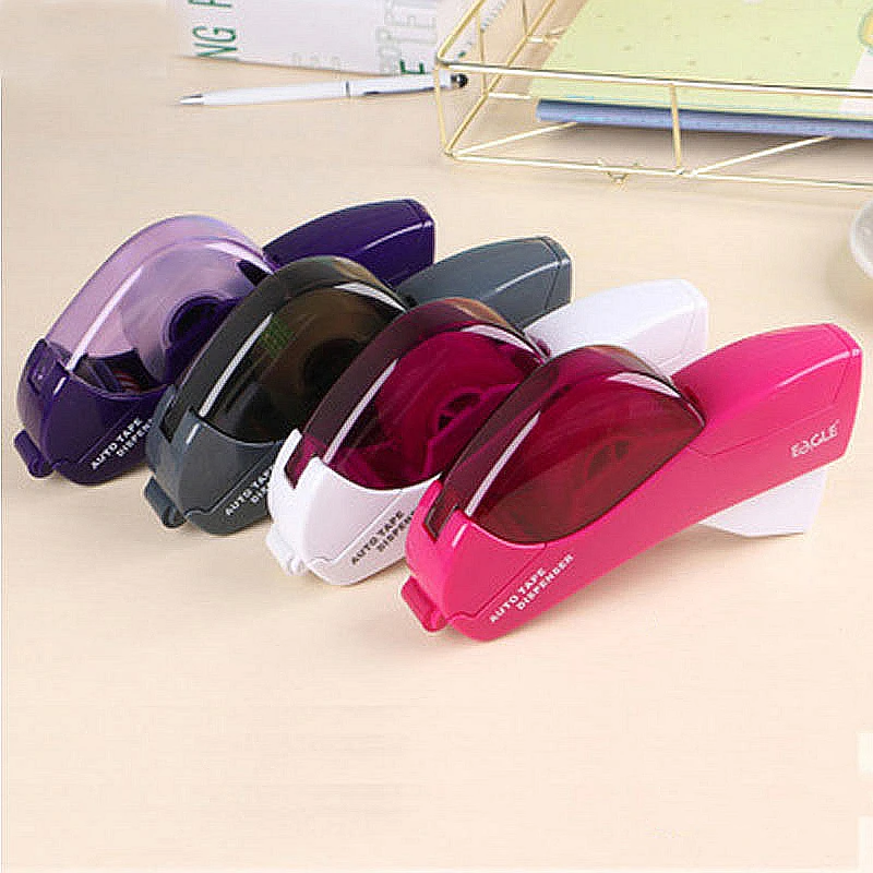 

1pcs Auto Tape Dispenser Suitable for Tape<20mm;Well Design Hand-held Tape Dispenser Cutter; Dispensador cinta Adhesiva