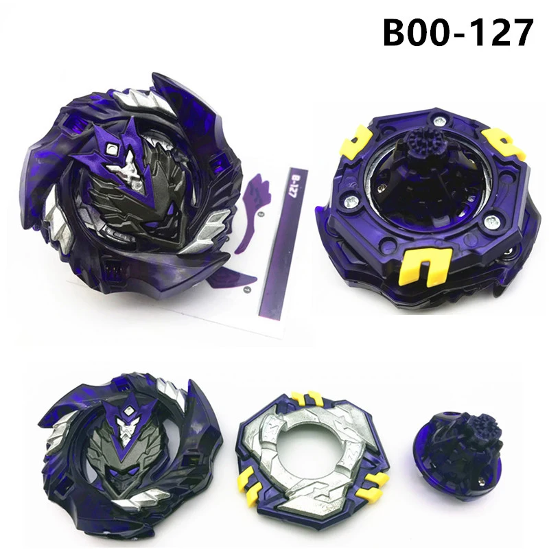 Mksafn Bayblade Burst фиолетовый B00-131 Феникс металлический усилитель с LR струнная пусковая установка спиннинг гироскоп отсеки Beys Bable игрушки в коробке