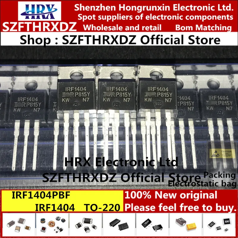IRF1404PBF TO220 IRF1404 TO-220 50 шт./трубка 162A 40 В(10 шт