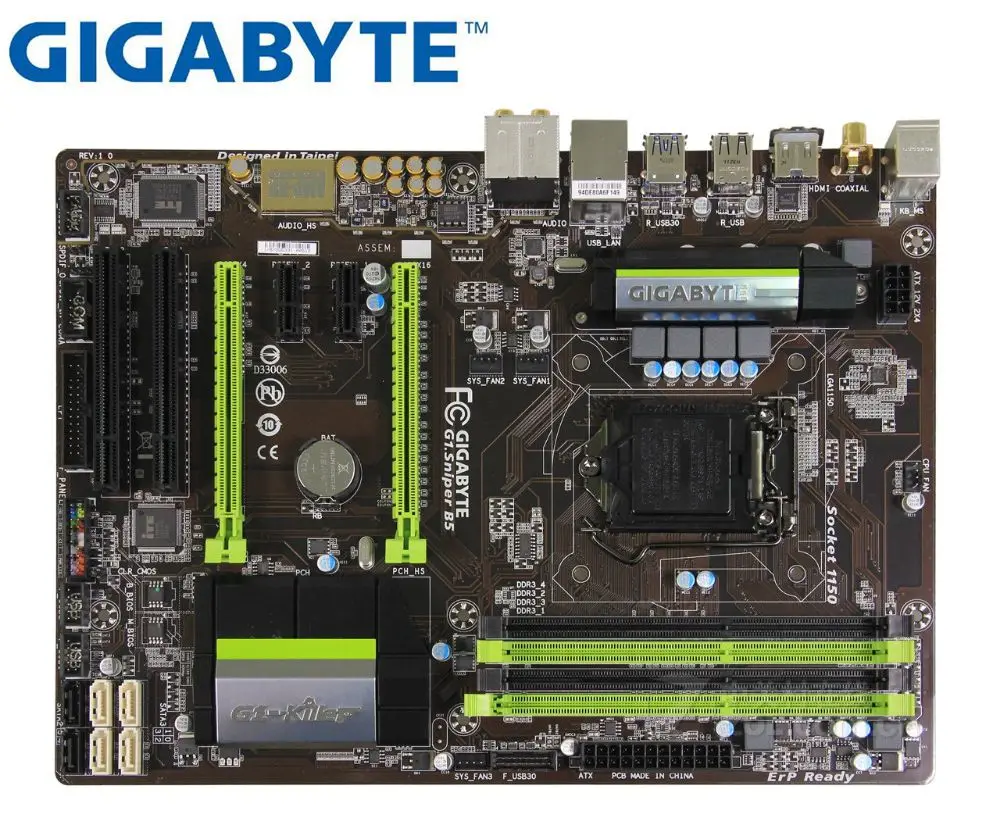 Материнская плата Gigabyte G1.Sniper B5 для настольного компьютера оригинальная