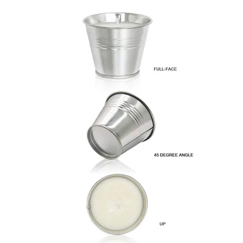 

2020 NEW Citronella Scented Candles Scent In A Mini Tin Bucket Or Home Wedding Birthday Decoration 8 PCS Hot Selling
