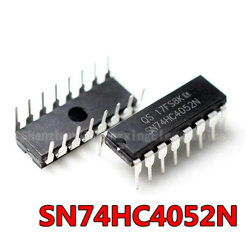 

10 шт./лот SN74HC4052N 74HC4052N 74HC4052 DIP-16 в наличии