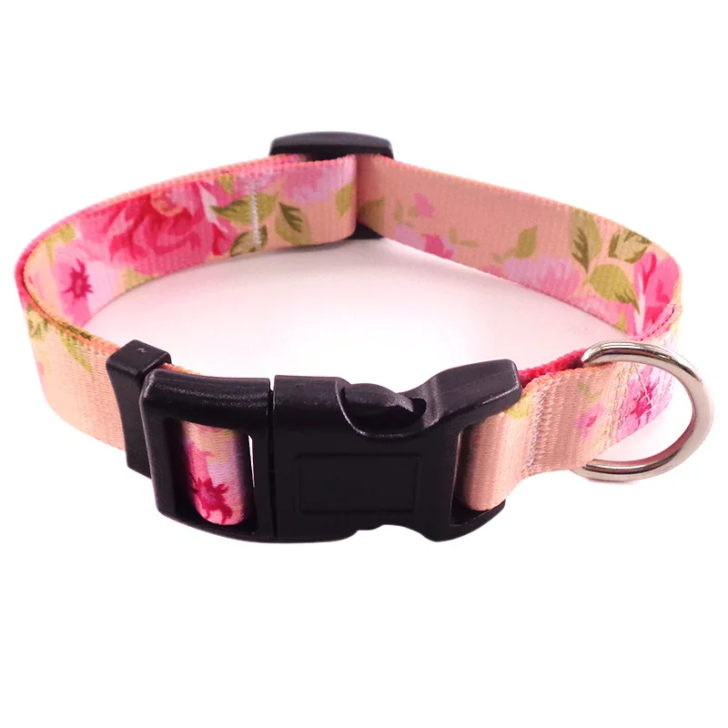 High Quality 10 Styles Bohemian Printing Dog Collars S-L Fashion Durable Dogs Collar Exquisite Boho Pets Supplies Accessories 