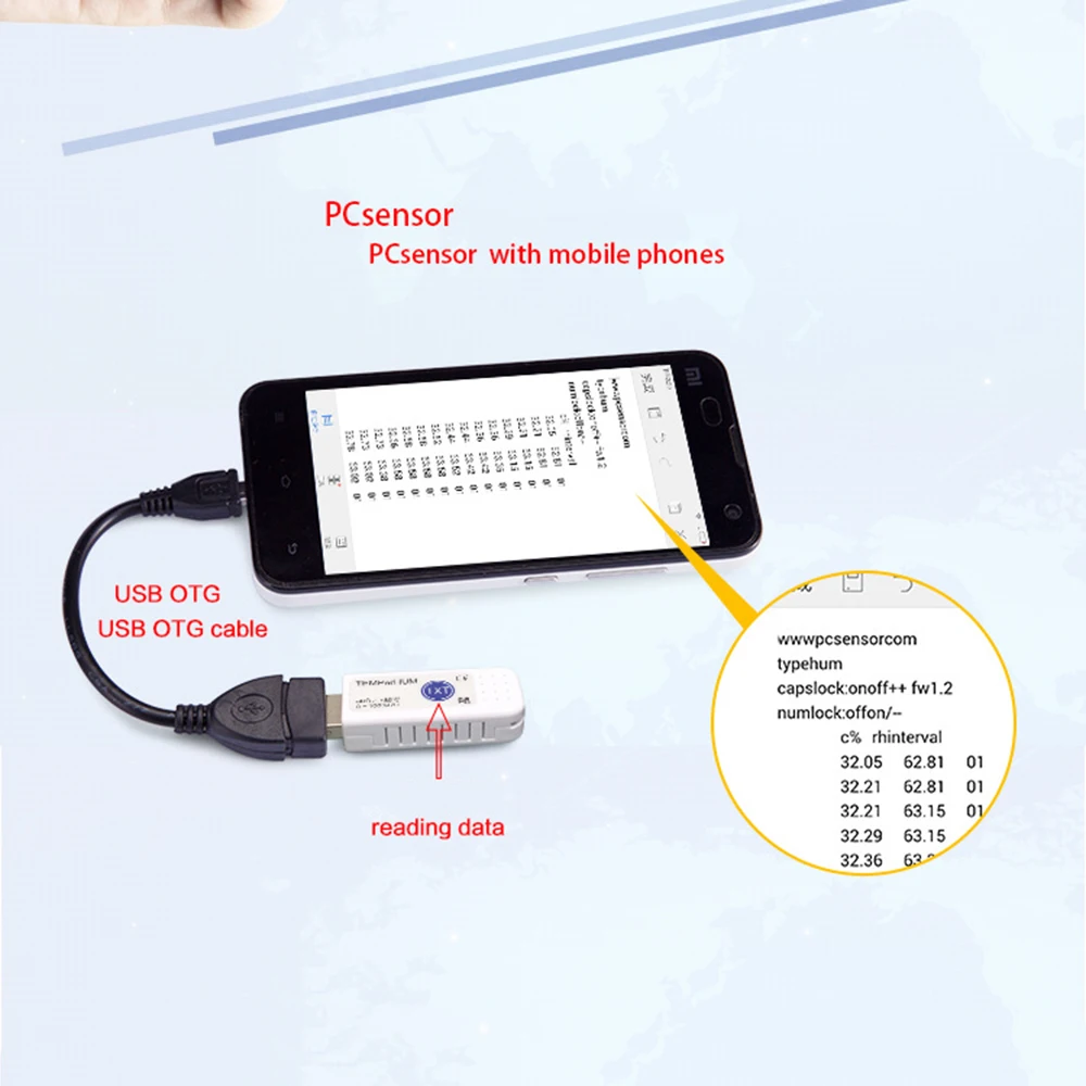 Полезный usb-гаджет, ПК датчик, гигрометр, термометр, Hid температура, влажность, рекордер, с дистанционным управлением