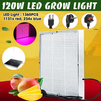 

LED Grow Light 120W Full Spectrum LED Grow Lights Growing Lamp Indoor Plants Seeding For Growing and Flowering Lighting