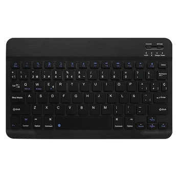 

Wireless Keyboard,Spanish Language / English Dual Language Bluetooth Keyboard for Micro-soft/Surface Pro 7