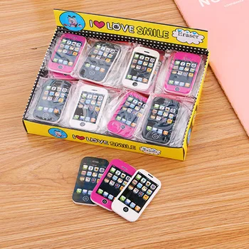 1 pz scartoon gomma per cellulare premi per la scuola elementare simpatici bambini omaggio gomma colore casuale