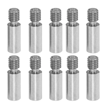 

3D Printer Accessories Feeding Throat Cold Water Throat 1.75Mm Multi-Nozzle Extrusion Stainless Steel Feeding Pipe 10 Pack