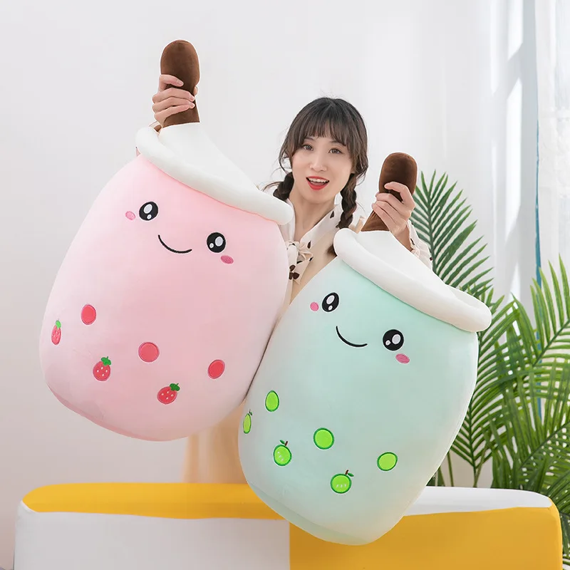Мягкая плюшевая подушка для чая и молока симпатичная Подушка сна Симпатичная