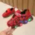 Led Luminous Spiderman Kids Shoes for boys girls With Light Children Luminous baby Sneakers mesh sport Boy Girl Led Light Shoes
