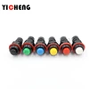 6pcs DS-211 DS-213 Push Button Switch 10mm Momentary / Self Locking Round Button Switch DS211 DS213  miniature ► Photo 3/6