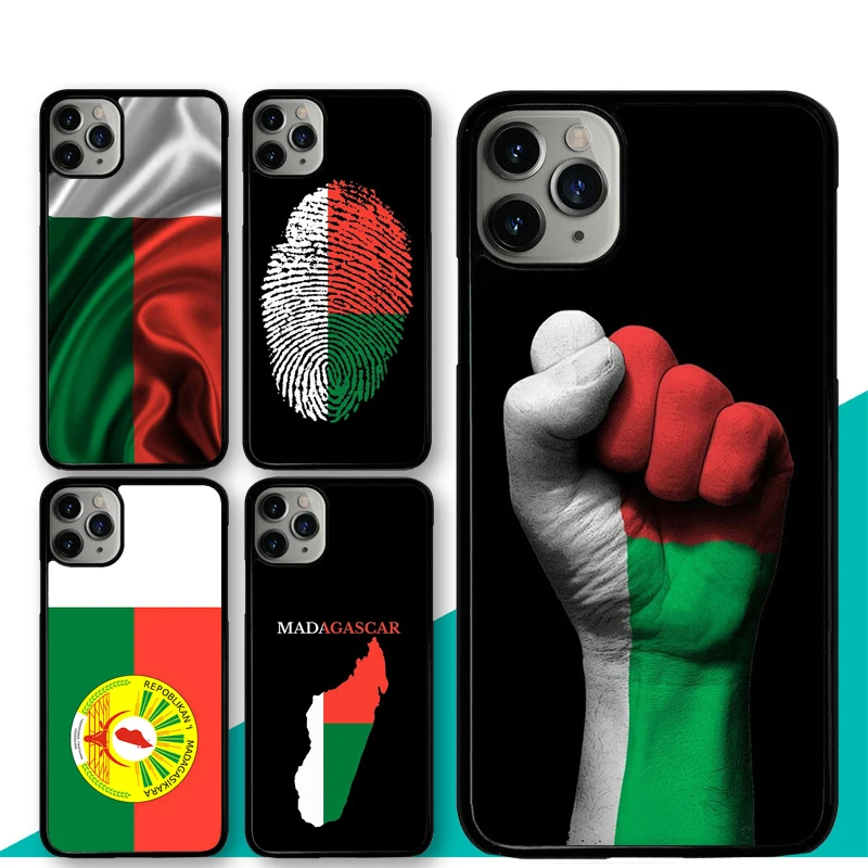 Чехол с мадагаскарским флагом для iPhone 7 8 Plus XR X XS MAX 11 12 Pro Max mini 5S 6S SE 2020 чехол
