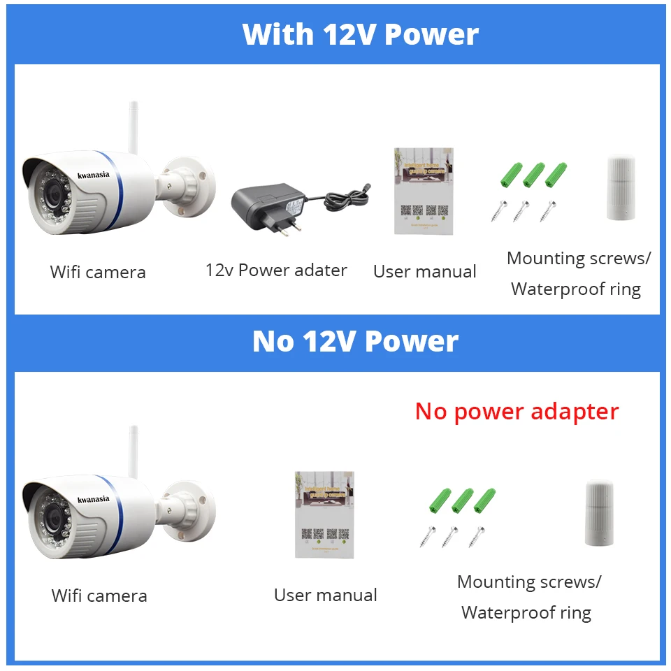 3MP Wifi cameras 