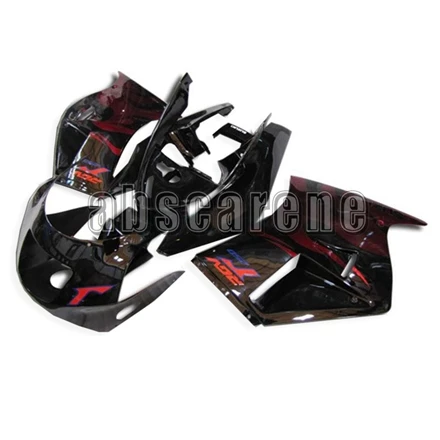 Полные Обтекатели для Suzuki RGV250 VJ21 1988 1989 RGV250 VJ21 88 89 ABS пластик кузова мотоцикла черный красный Панели Наборы Новые