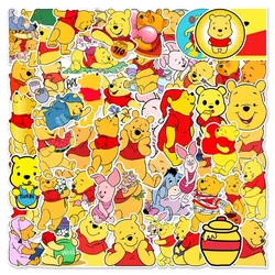 50 pcs Cartoon Cute bear Sticker Cellular phone Guitar Laptop Helmet Automobile Water cup Stationery Party Decorate Sticker