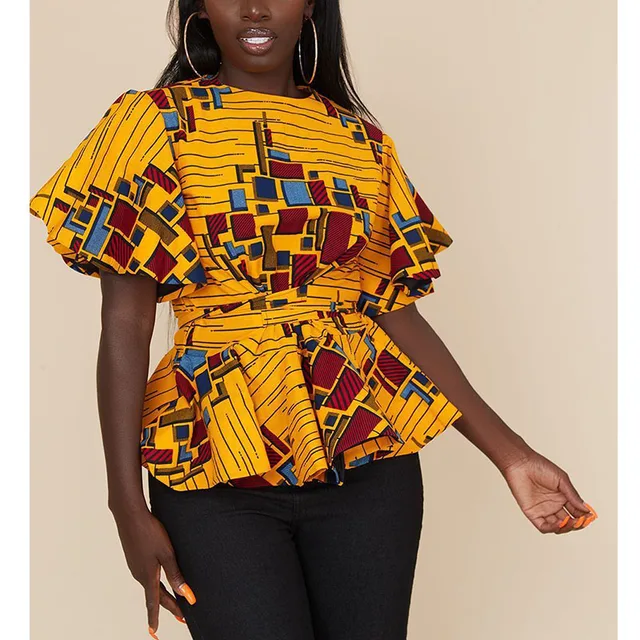 Okessy African  Short Sleeve Shirt