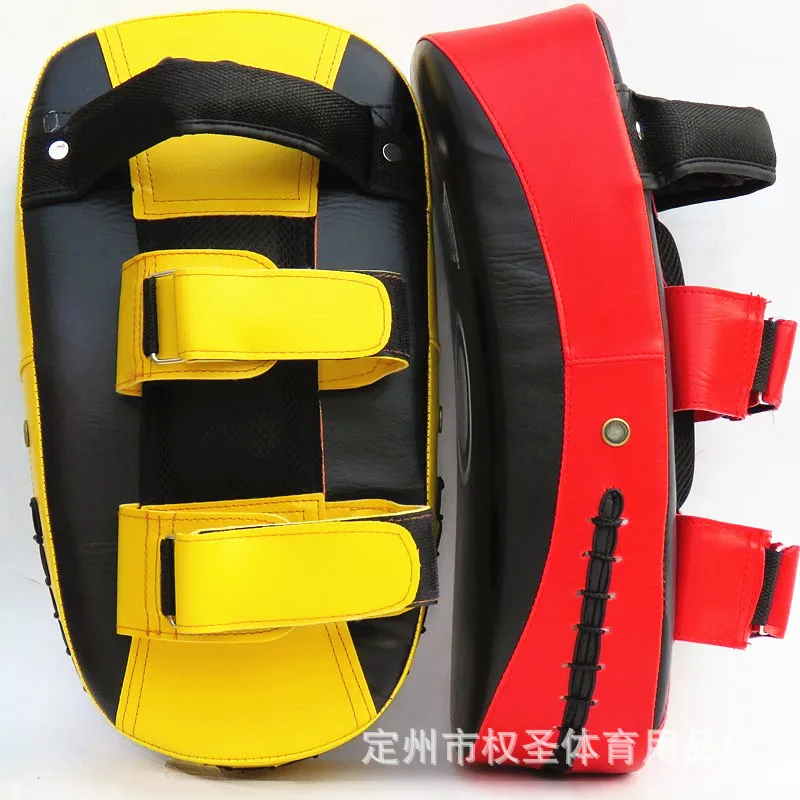 Боксерская Санда, цель для ног, для взрослых, Муай Тай, цель для тренировок, цель для ног, искусственная кожа, толстая дуга, для занятий тхэквондо, для тренировок, для ног, мишень для ударов, митенки