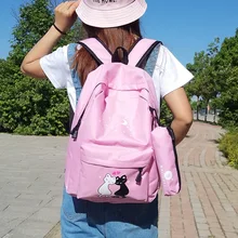 Напрямую от производителя ультра-стрейч 600D Cat Рюкзак Повседневный холщовый комплект из двух предметов в студенческом стиле школьная сумка