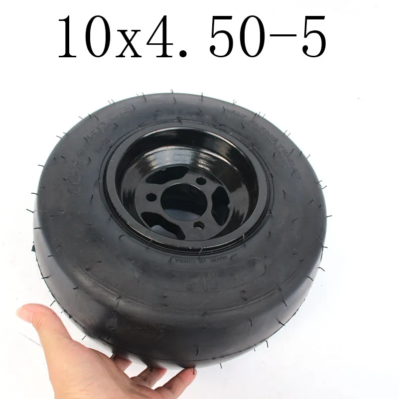 Горячая 10x4. 50-5 шин с концентратором подходит для Kart шины Дрифт велосипед колеса заднего колеса пляжные автомобильные аксессуары ATV Quad запасные части