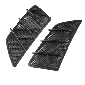 

1 Pair Car Left & Right Front Hood Air Vent Grille Cover Air Flow Intake Hoods for Mercedes Benz W164 ML / GL Class 2008-2011