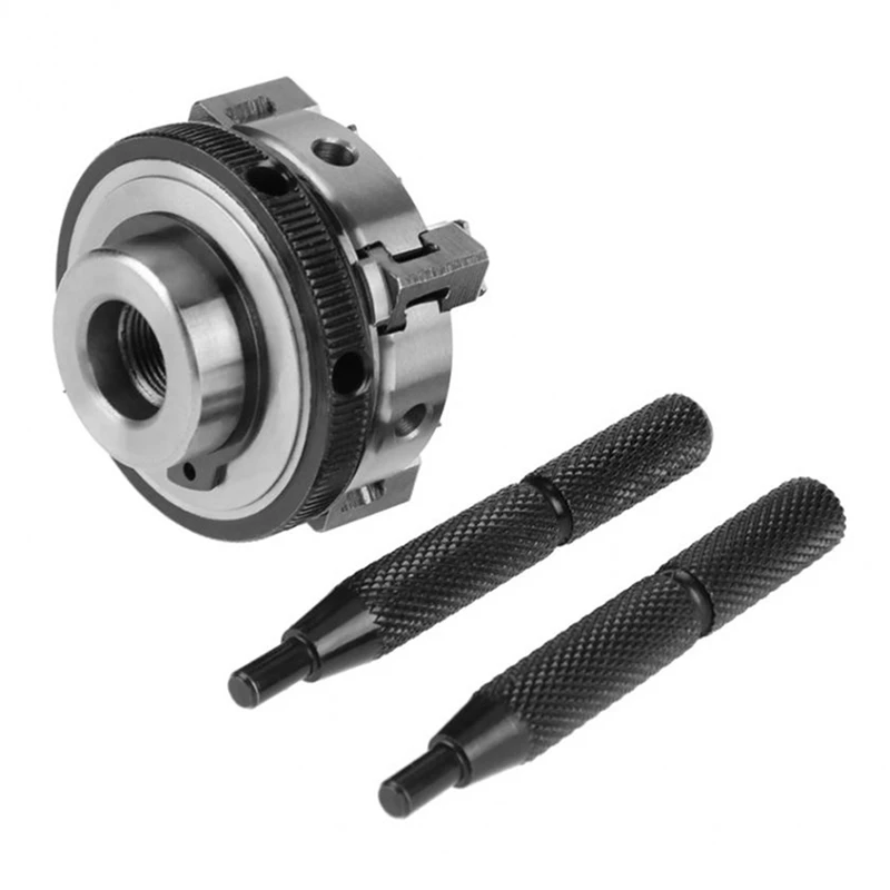 

4-Jaw Self-Centering Lathe Chuck 50Mm Mini Metal Lathe Chuck M14 Thread Mount Drill Chuck K02-50 Lathe Accessories