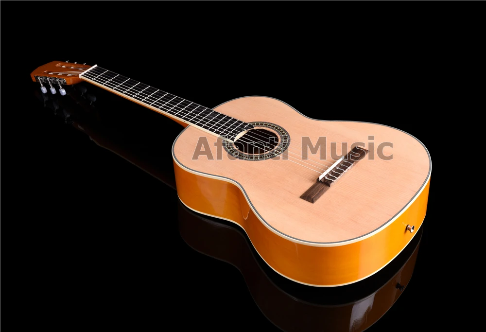 Afanti музыка 39 дюймов Ель и липа Классическая гитара(ACL-1558