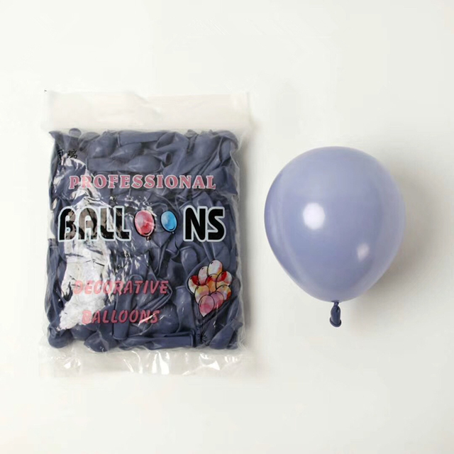 5inch Chrome Metallic Latex Balloons Pure Color Macaron Pink Inflate Air Globos Birthday Party Wedding Decoration Supplies