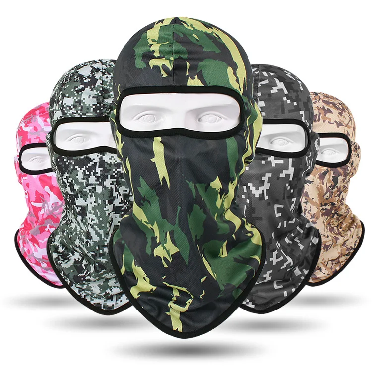Wholesale Camouflage Quick-Dry Head Band CS Counter Mask Special Forces Tactical Army Fans Pullover Masked Hat