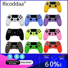 Для PS4 sony Playstation 4 Slim/Pro Чехол для контроллера силиконовый мягкий гибкий гелевый резиновый чехол для PS4 аксессуар контроллера