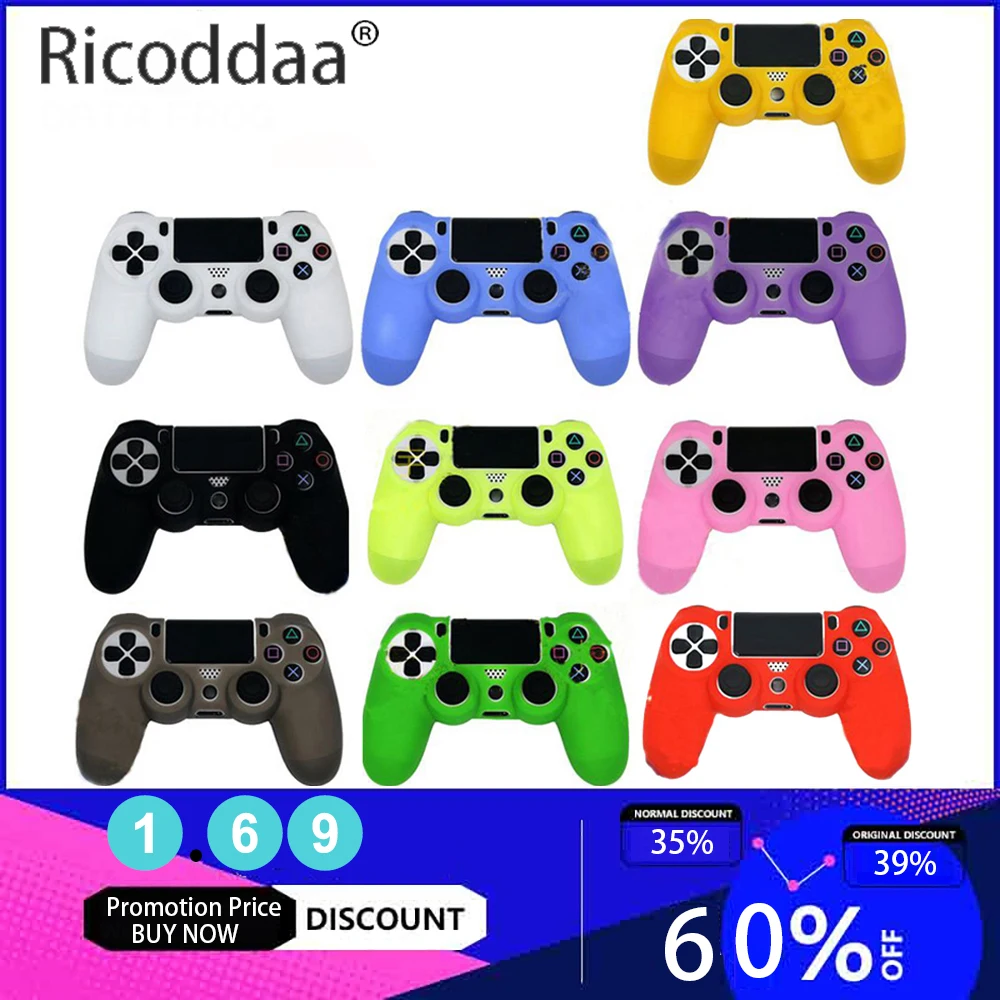 Silicone Case Playstation 4 Pro Ps4 Sony Playstation 4 Slim/pro