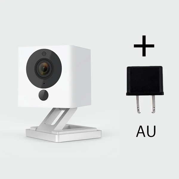 Xiaomi smart cctv Xiaofang цифровой зум смарт-камера IP 110 градусов F2.0 8X1080 P wifi беспроводной контроль камера ночного видения - Цветной: Add AU Adapter