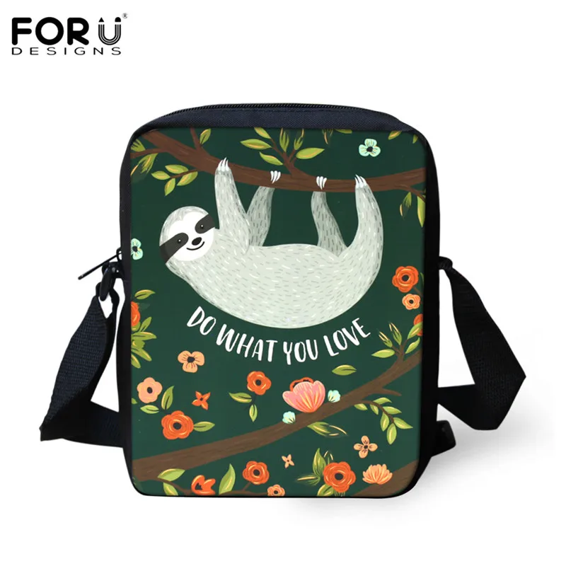 FORUDESIGNS/Милая дизайнерская мини-сумка-мессенджер для подростков девочек и мальчиков, сумка на плечо для женщин и детей, мини-сумка через плечо, кошелек - Цвет: HXA08E