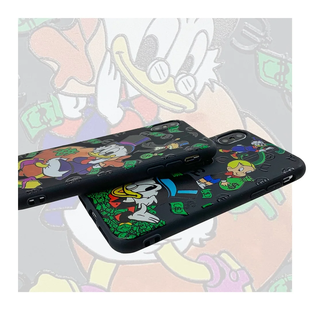 Kawaii мягкий силиконовый роскошный чехол для телефона Monopoly для iphone 11 Pro Max X XS Max XR 6 6S 7 8 Plus милый парный чехол для телефона