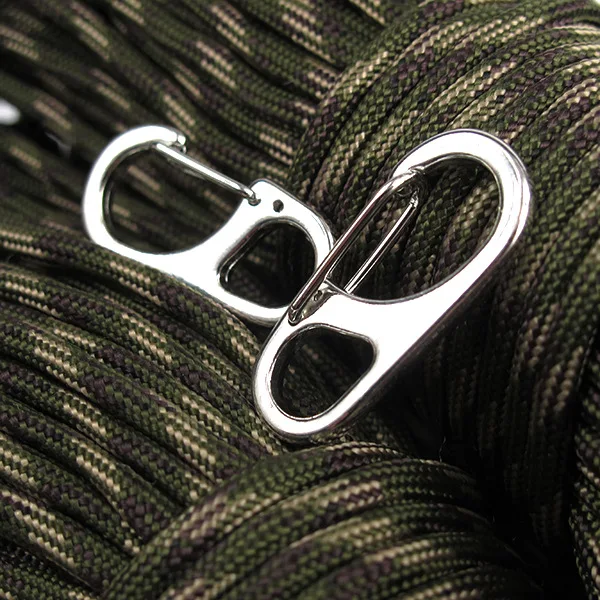 

D3 Simplicity Mini D-Shape Hanging Buckle Keychain Fast Hook Carabiner e d c Carry-on Tool Hot Sales Exposure-
