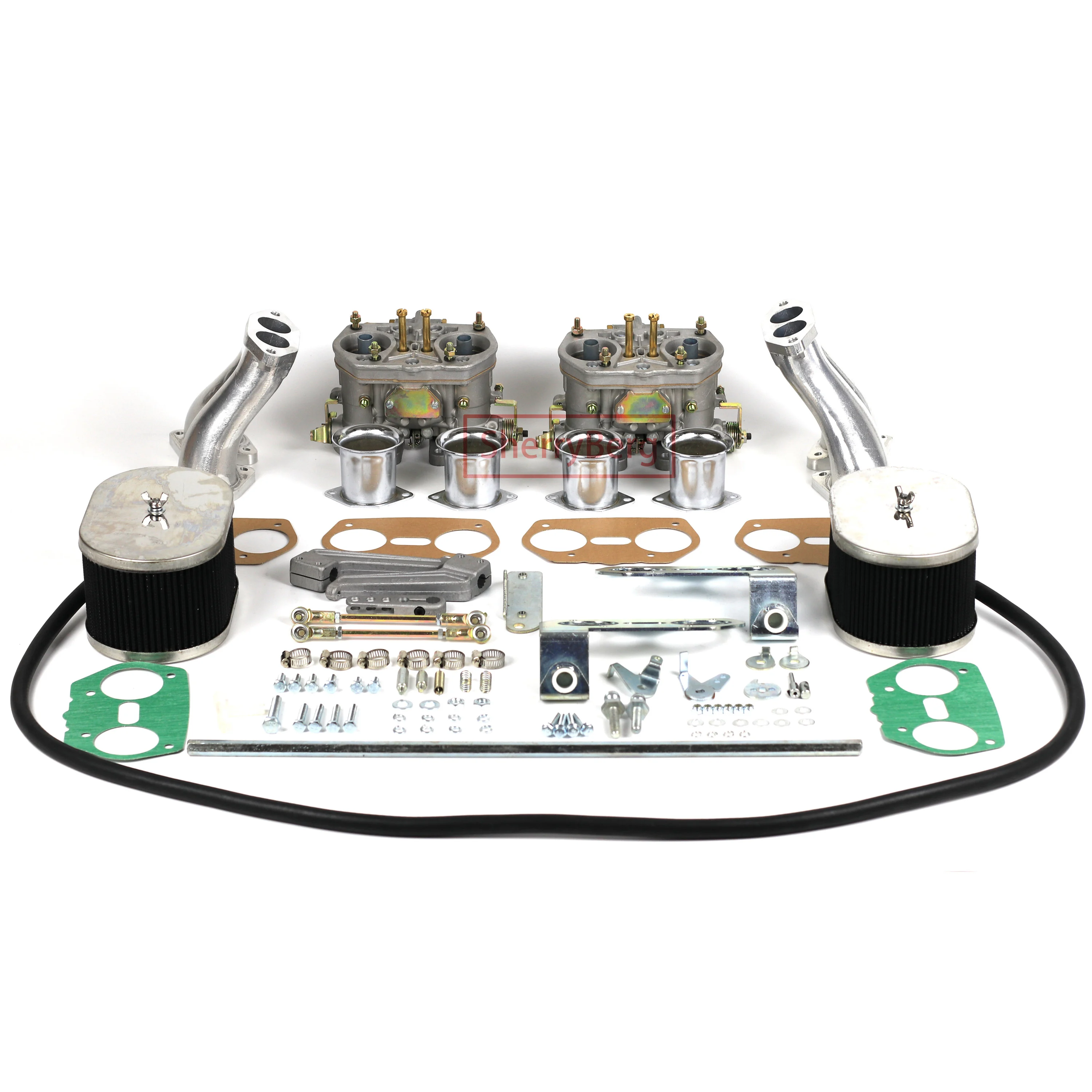 SherryBerg carb комплект для VW Kombi Тип 2 и 4 оригинальный fajs Twin 48idf Замена WEBER EMPI DELLORTO IDF